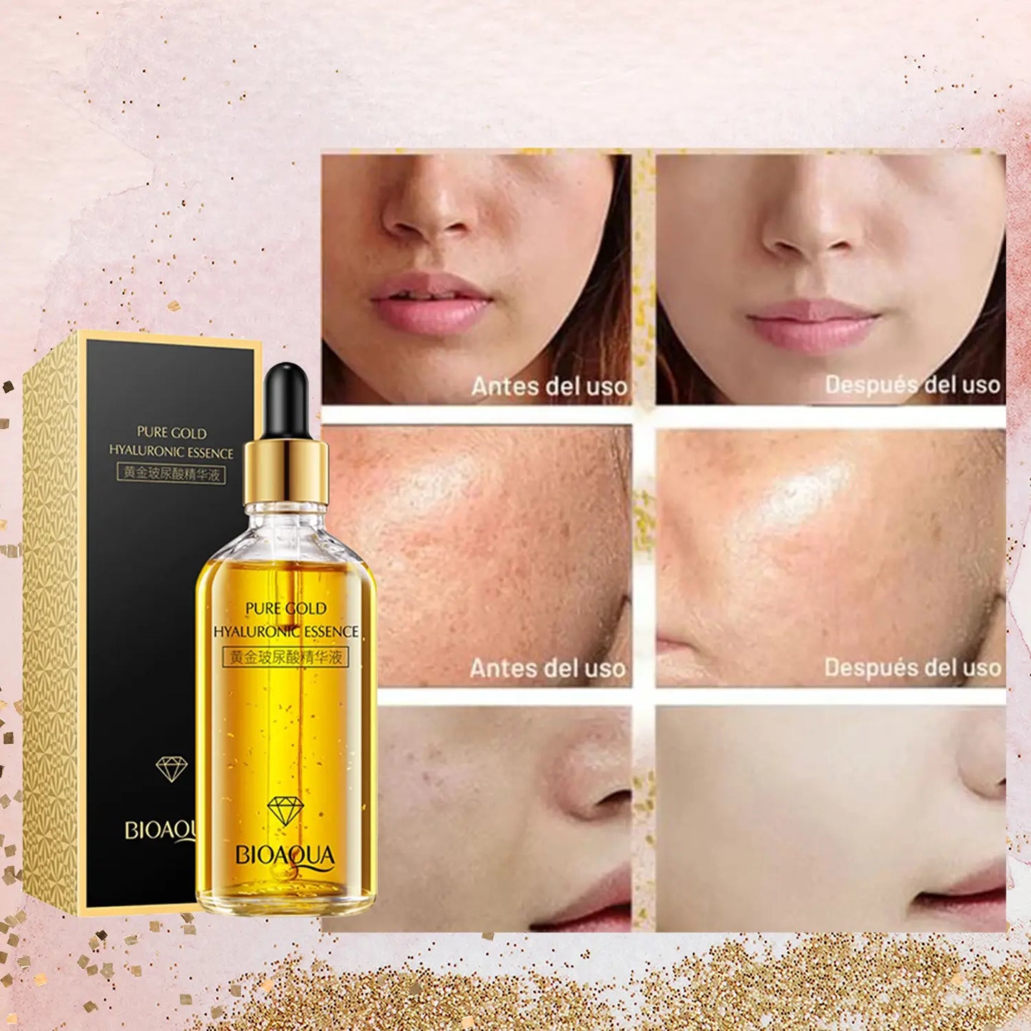 COMBO SERUM 24K + PARCHES DE OJOS