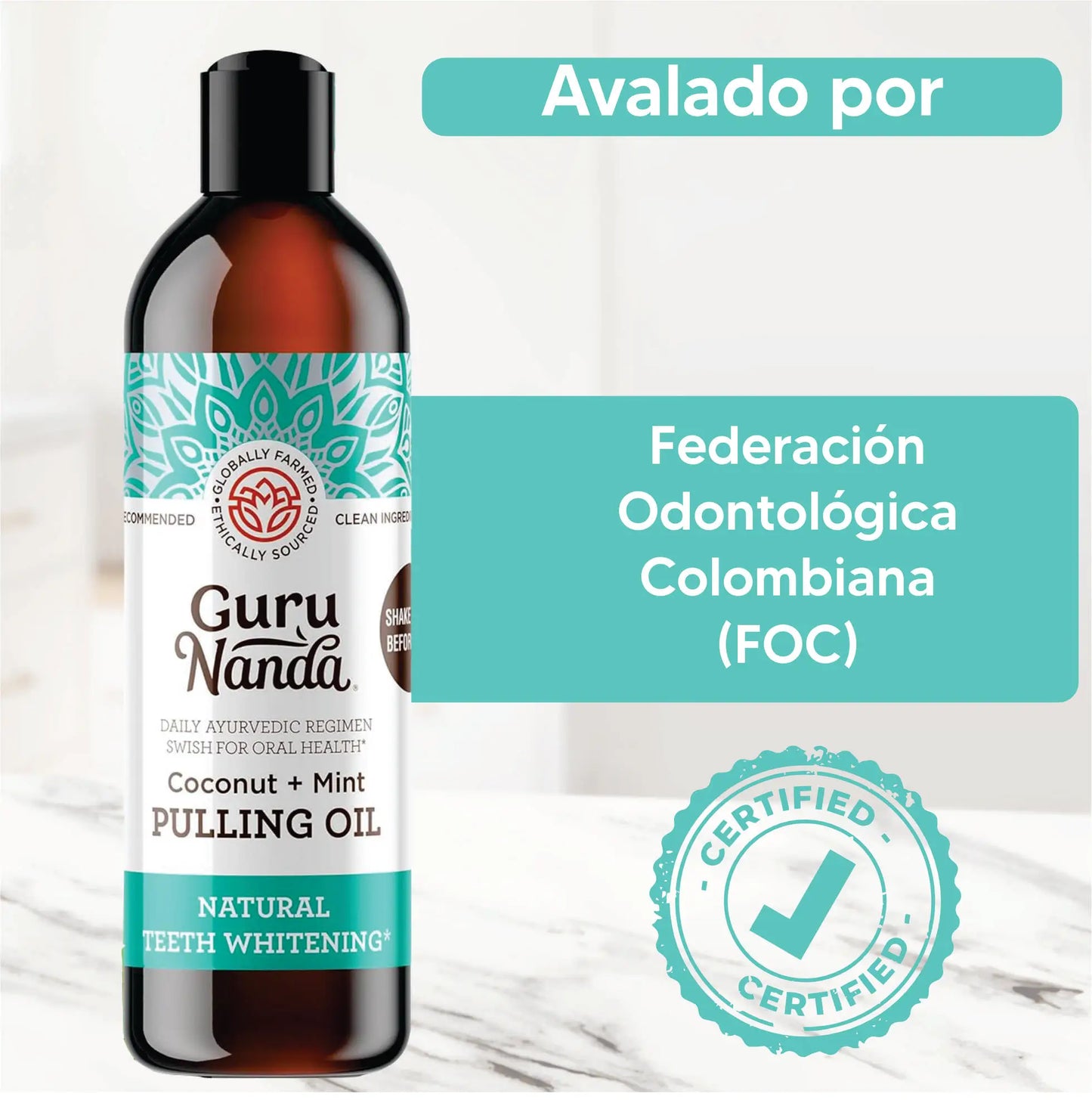 Elimina tus Manchas dentales y Mal aliento en 1 semana | Gratis Limpiador de lengua 🎁