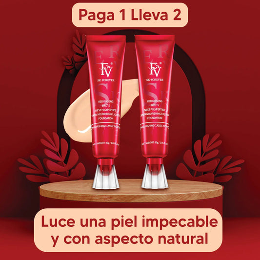 Base Líquida Original | Cobertura total y natural con solo una gota | PAGA 1 LLEVA 2