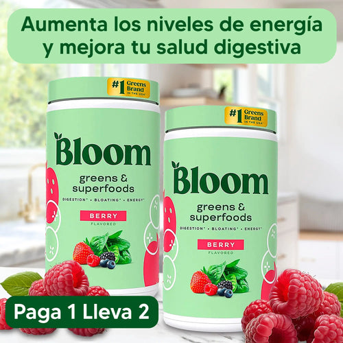 BLOOM GREEN | Mejora tu digestión y Aumenta tu energía | PAGA 1 LLEVA 2