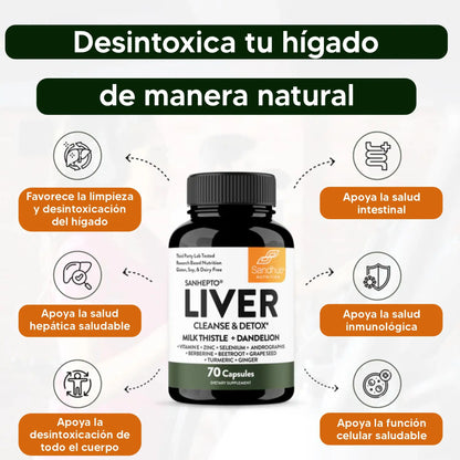 Liver® | Limpia y desintoxica tu hígado Naturalmente