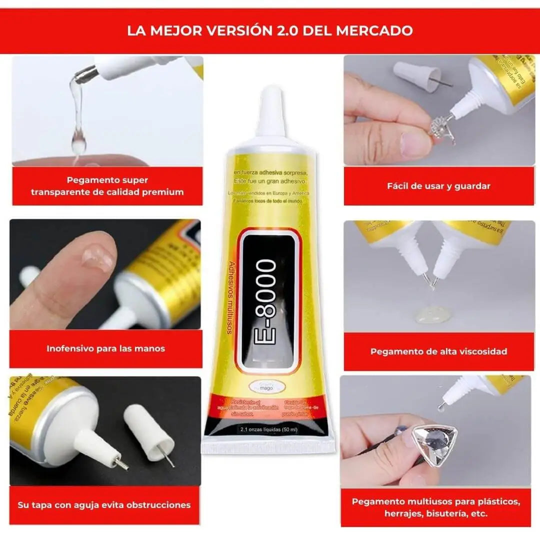 FORCE 2.0 - PAGA 1 Y LLEVA 3 Pegamento multiusos extra fuerte