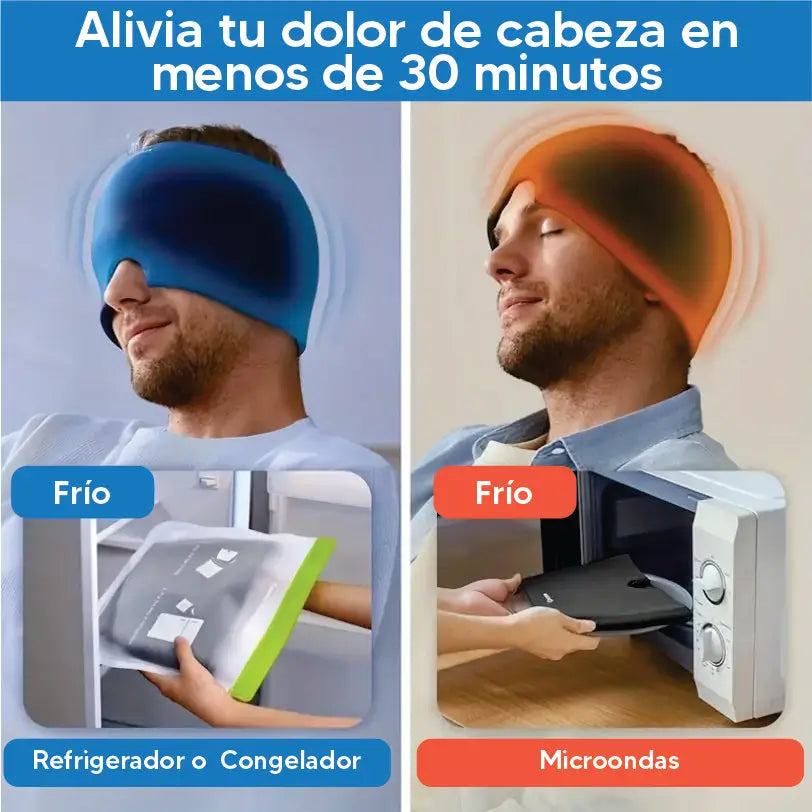 Alivia Tu Resaca en Minutos | Gorro Terapéutico en Gel