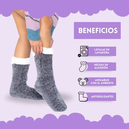 PLUFFY® MEDIAS CALENTADORAS  PAGA 2 LLEVA 3