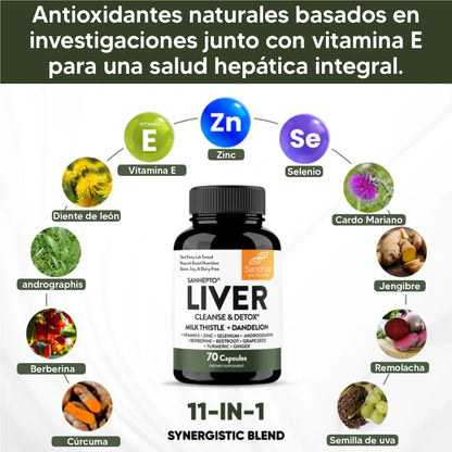 Liver® | Limpia y desintoxica tu hígado Naturalmente