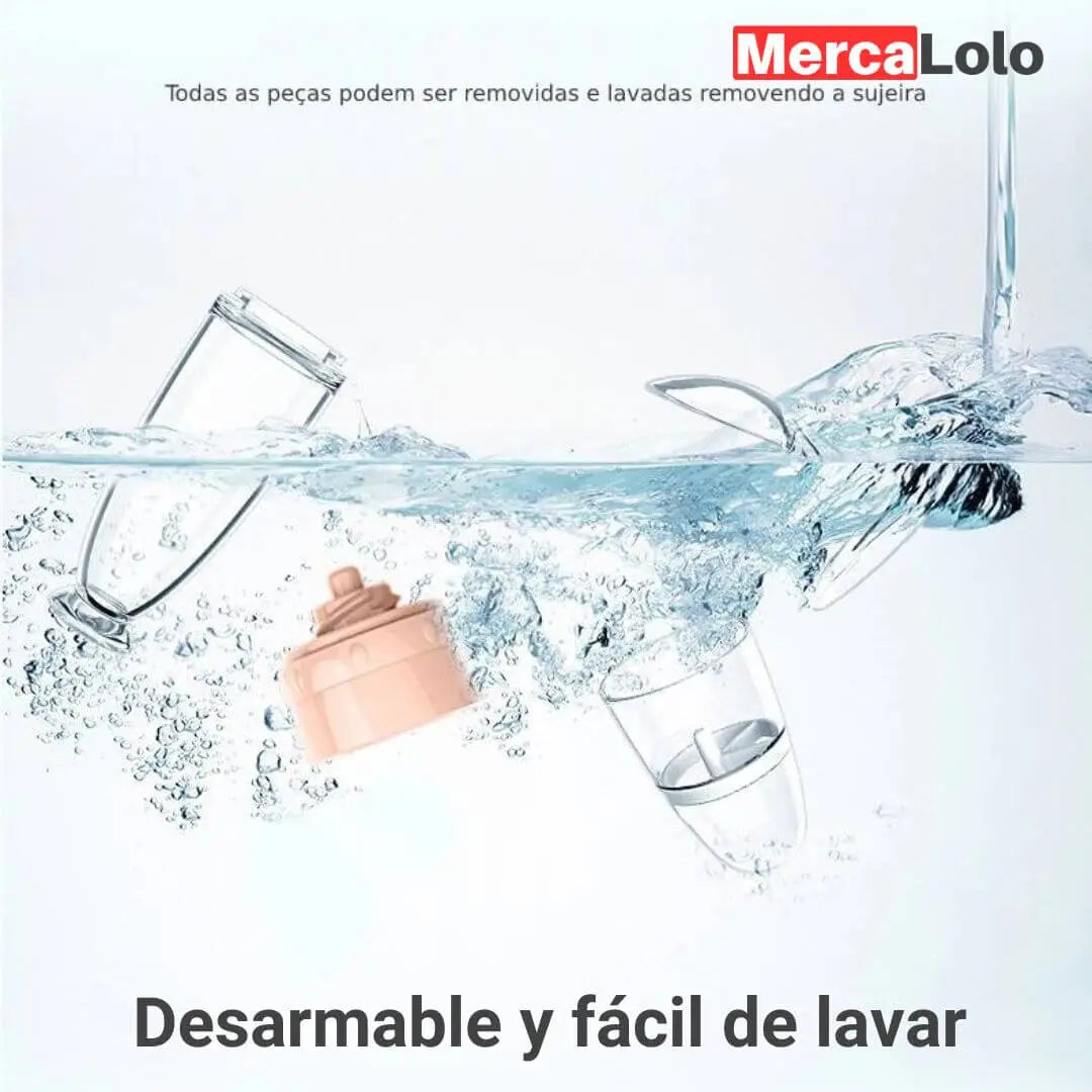 Baby spoon™ PROMO 2X1  Cuchara en silicona con botella para bebés