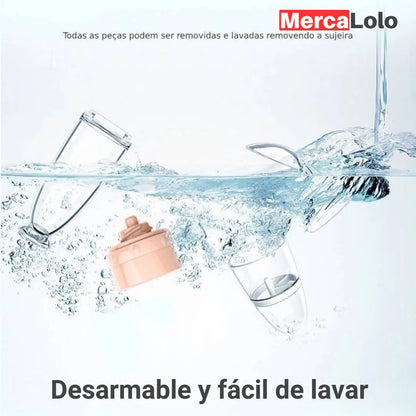 Baby spoon™ PROMO 2X1  Cuchara en silicona con botella para bebés