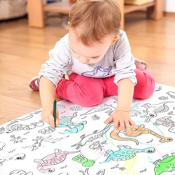 OFERTA 3X1 ROLLO PARA COLOREAR DE 3 METROS