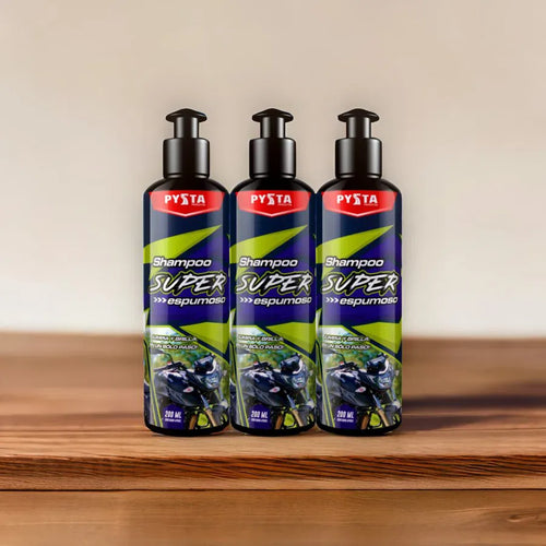 MASTER CLEAN®  Shampoo Premium para vehículos. Desengrasa y da brillo ¡Compra 1 y recibe 3!