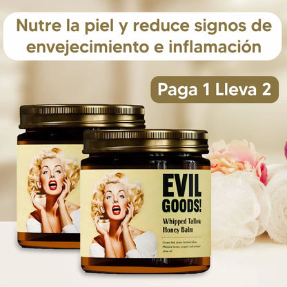 Bálsamo Hidratante de Sebo de Res y Miel de Manuka | Hidratación profunda | PAGA 1 LLEVA 2