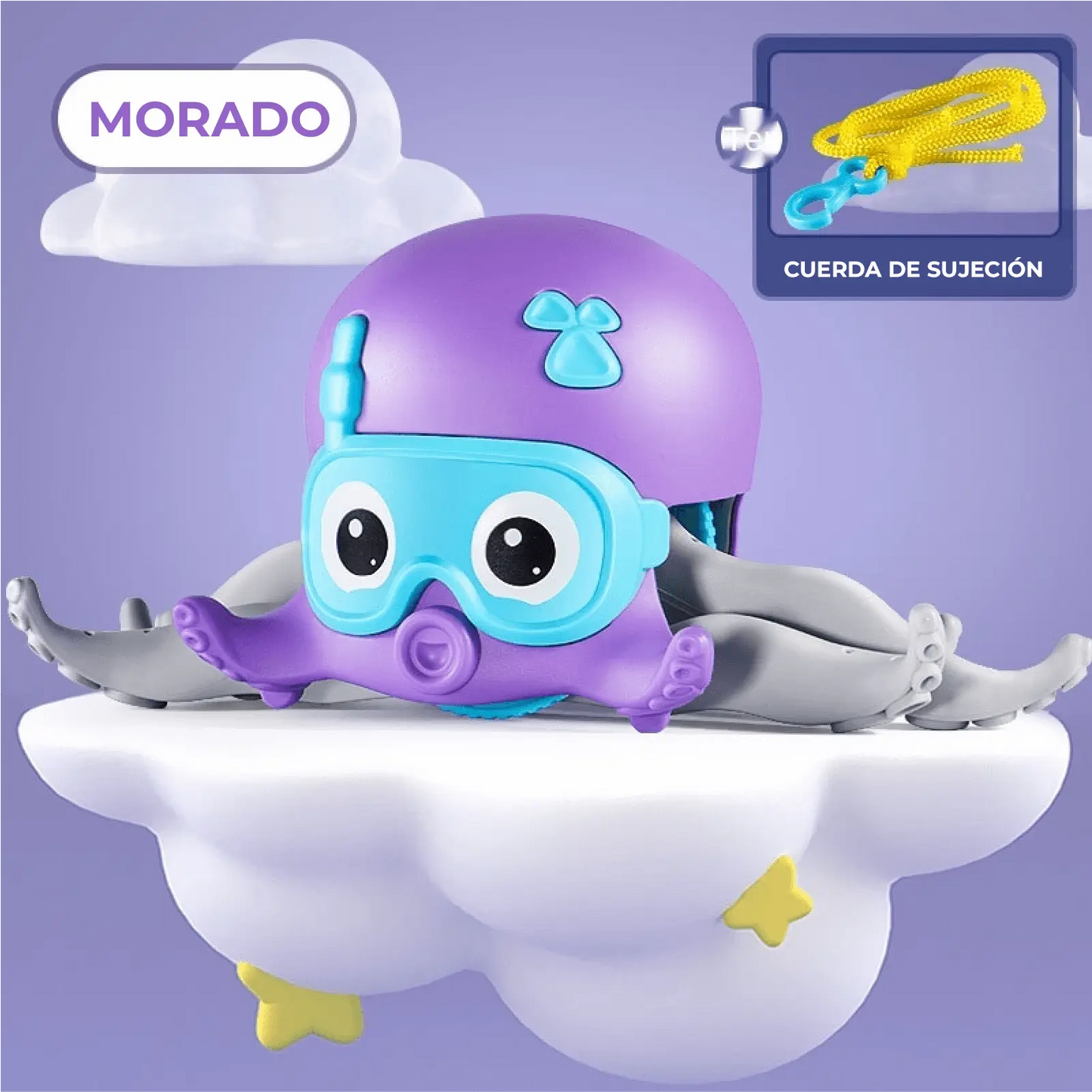 PULPO NADADOR MÓVIL® para bebés y niños