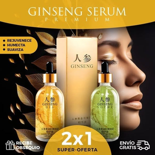 Rejuvenece tu piel con Ginseng Serum® y dile ¡Adiós a las arrugas!
