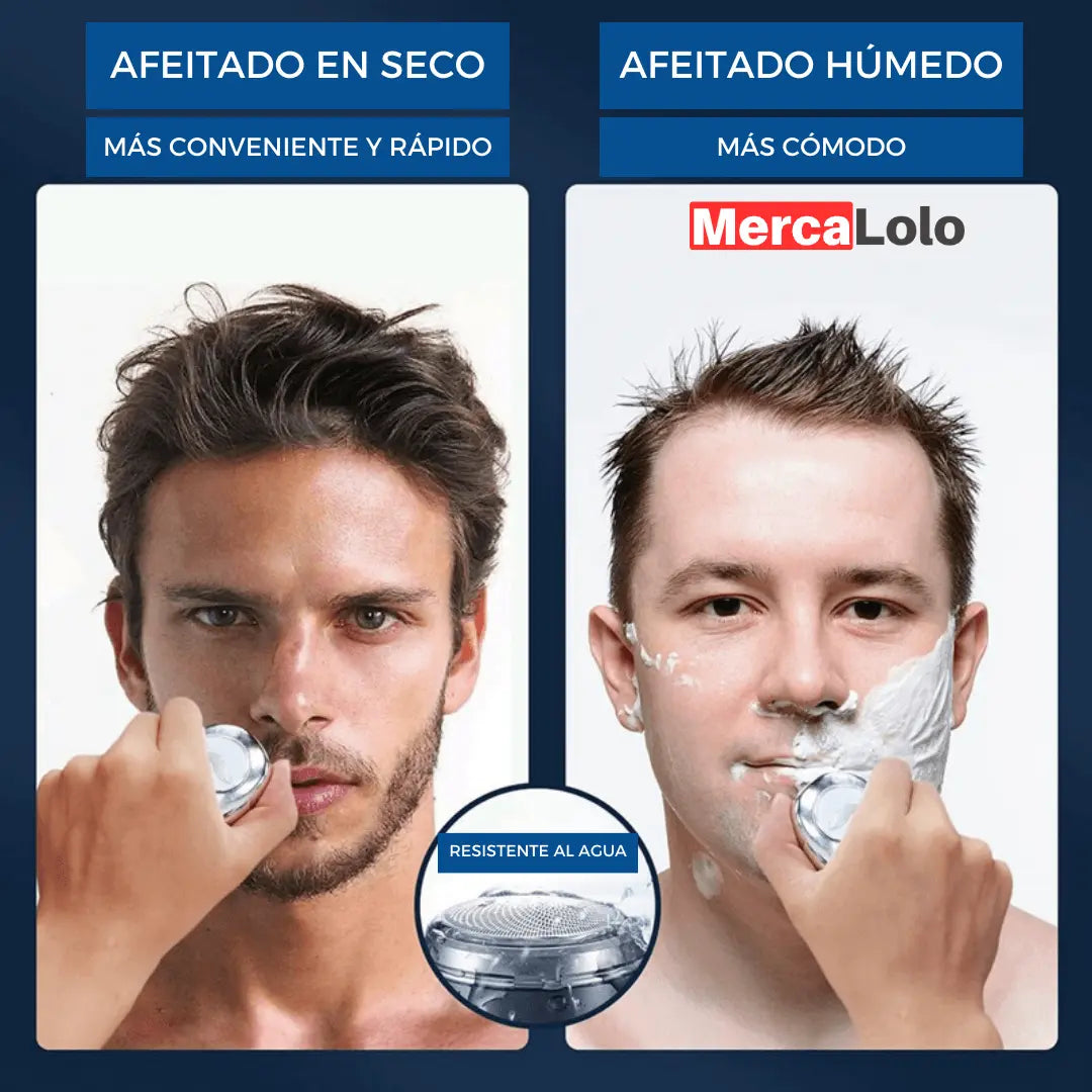 Tech Shave® Afeitadora portátil con carga USB