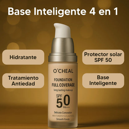 Base Inteligente 4 en 1 | Tu piel perfecta en un minuto PAGA 1 LLEVA 2
