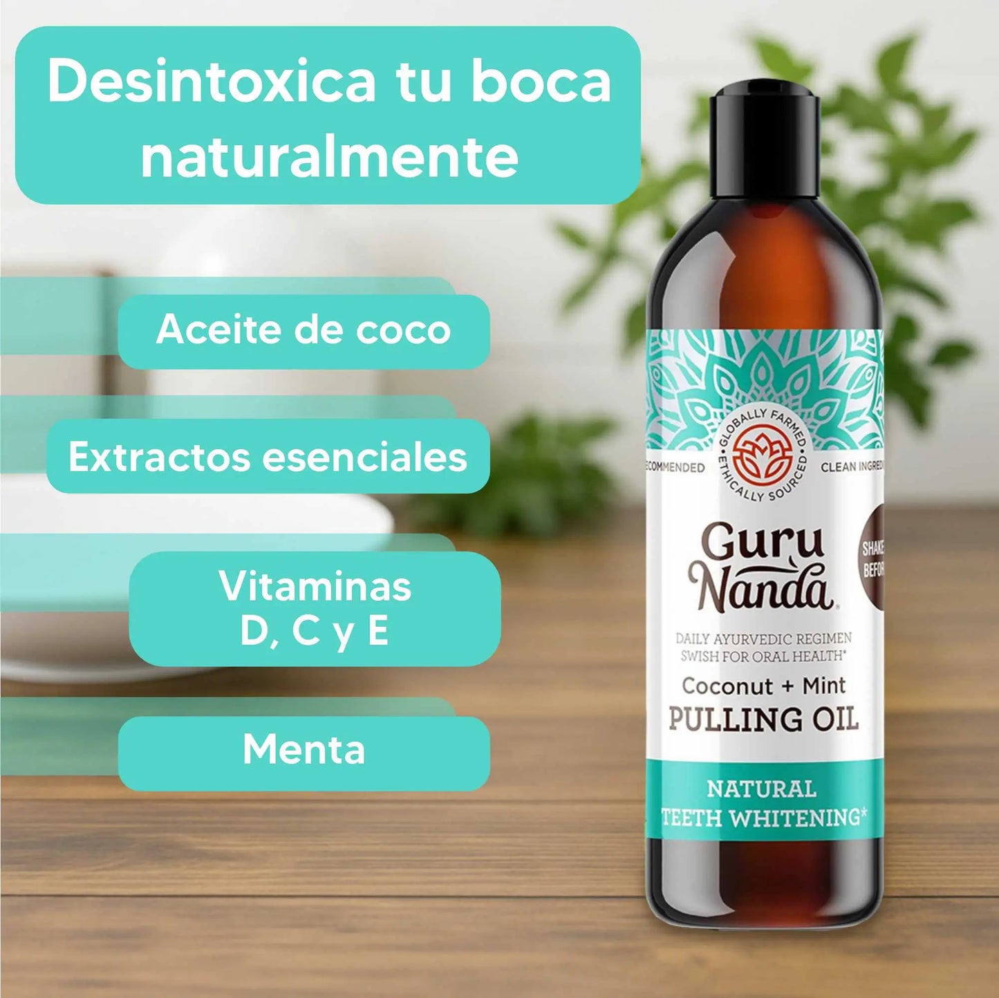 Elimina tus Manchas dentales y Mal aliento en 1 semana | Gratis Limpiador de lengua 🎁