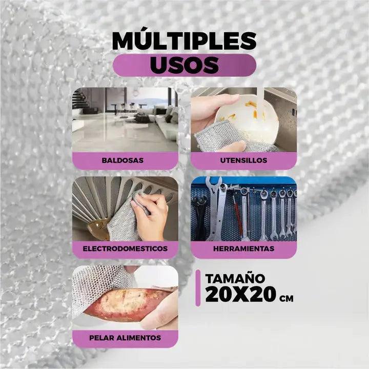 Pack de 10 Paños Multifuncionales - MultiFlex®