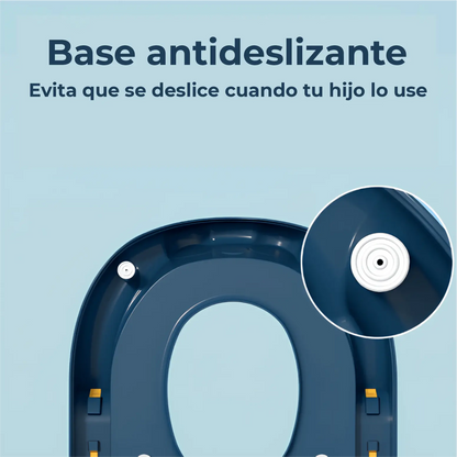 Asiento de entrenamiento para inodoro con escalera