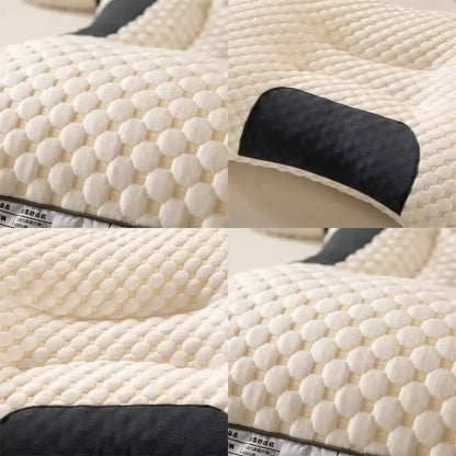 Kit Sueño Reparador: Almohada Cervical + Máscara Tapaojos y oídos + Guía de Relajación