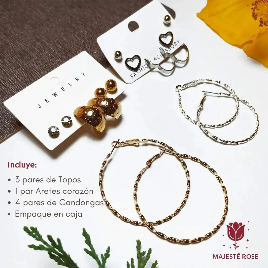 SET DE ACCESORIOS PREMIUM para regalar en Amor y Amistad