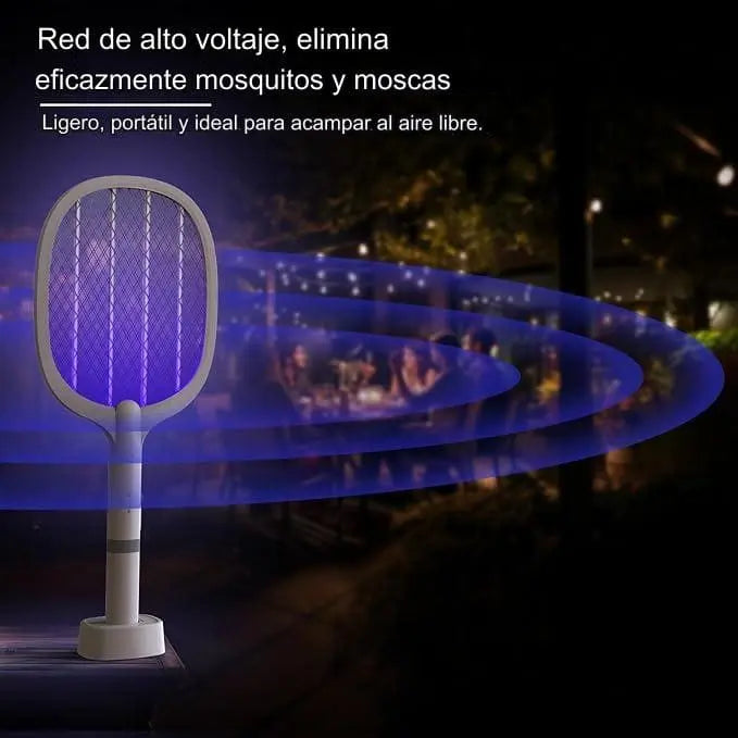 MOSQUI BYE® Dispositivo con luz UV eliminador de mosquitos al instante