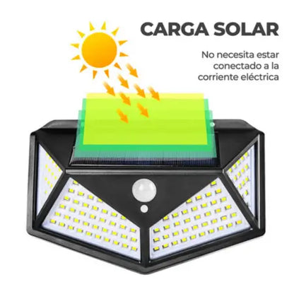 EcoLamp® Lámpara Solar con sensor de movimiento | PAGA 2 LLEVA 4