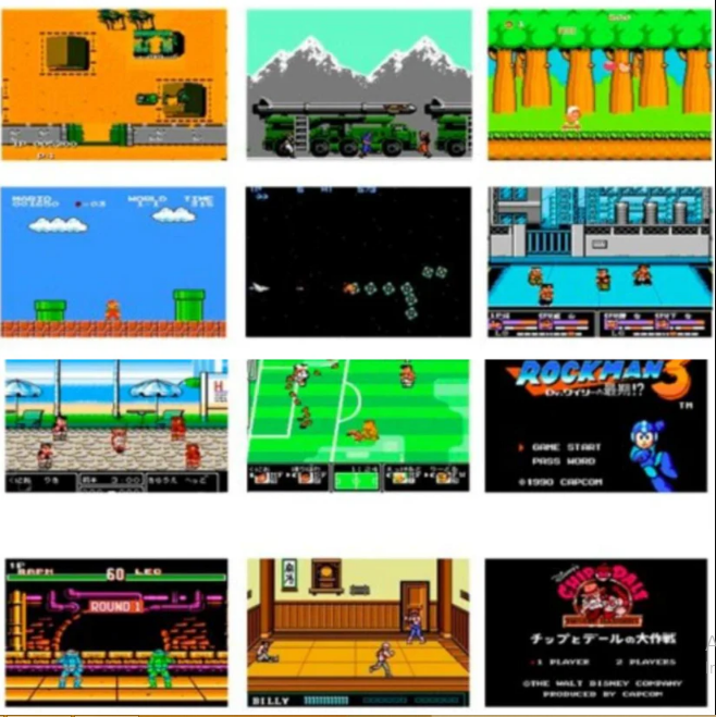 Consola Mini Clásica 400 Juegos