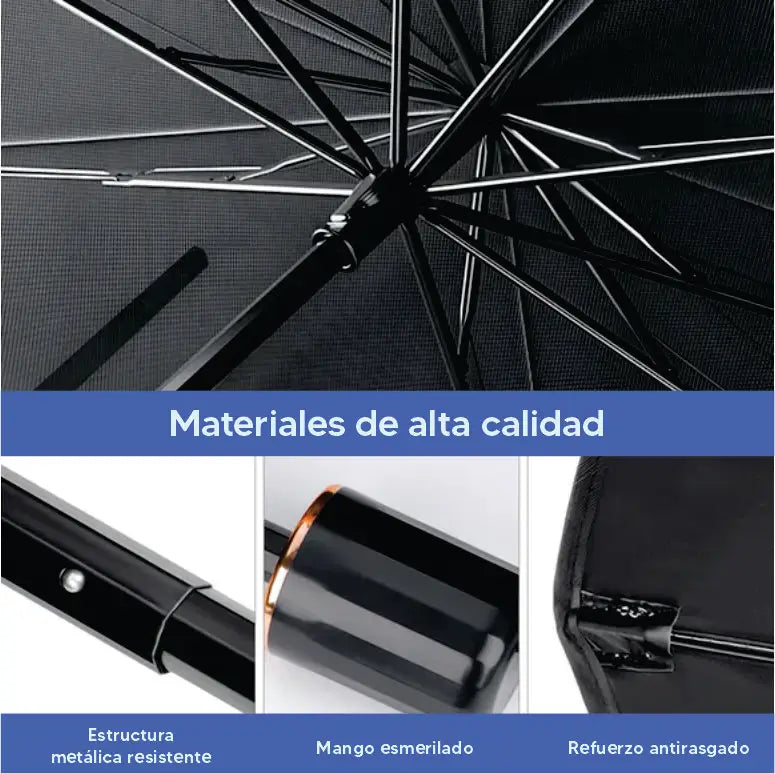 Parasol protector para Carro CoolPro® | Gratis linterna recargable LED