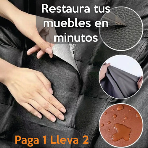 Repara tus Artículos de Cuero en Minutos - 2 Rollos de 140cm x 50cm