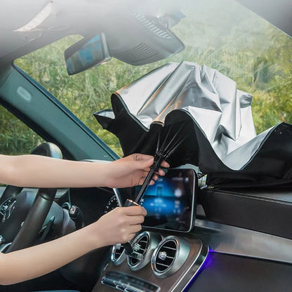 Parasol protector para Carro CoolPro® | Gratis linterna recargable LED