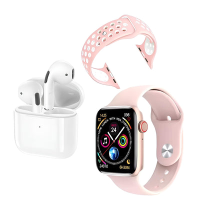 Reloj inteligente T55 Pro Max + Audífonos inalámbricos