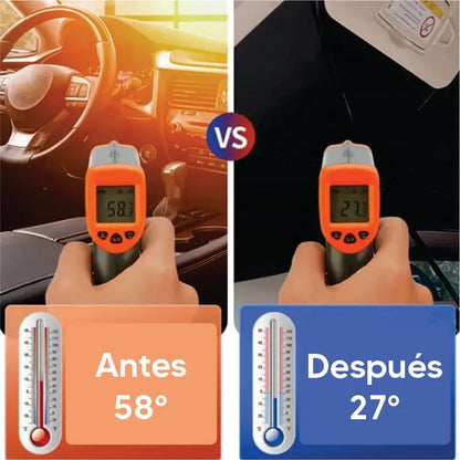 Parasol protector para Carro CoolPro® | Gratis linterna recargable LED